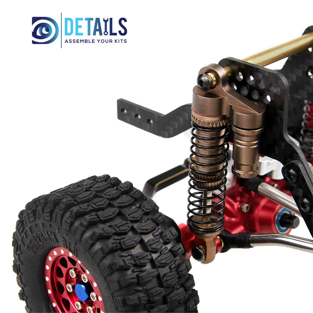 Alu Shock 50mm Adjustable Absorber for TRX4M 1/18 Car