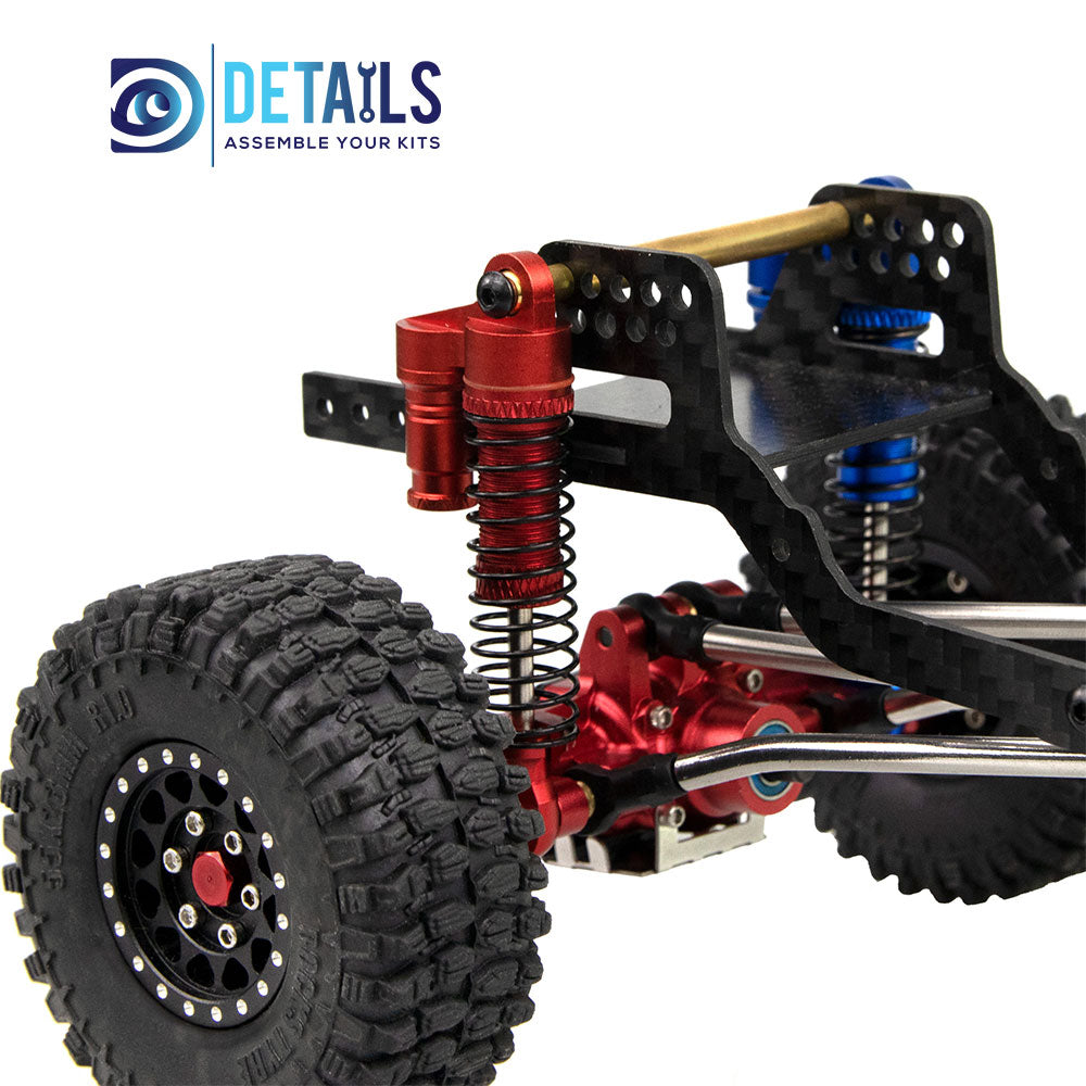 Alu Shock 50mm Adjustable Absorber for TRX4M 1/18 Car