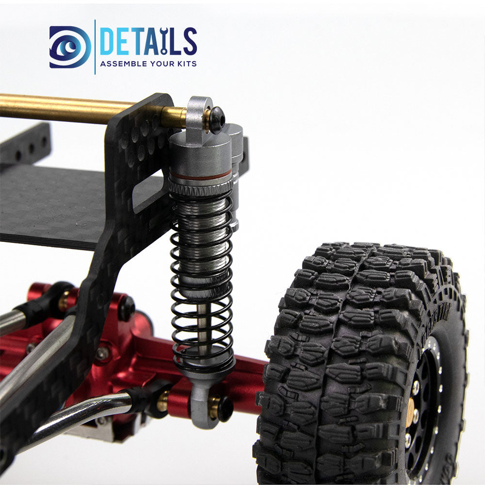 Alu Shock 50mm Adjustable Absorber for TRX4M 1/18 Car