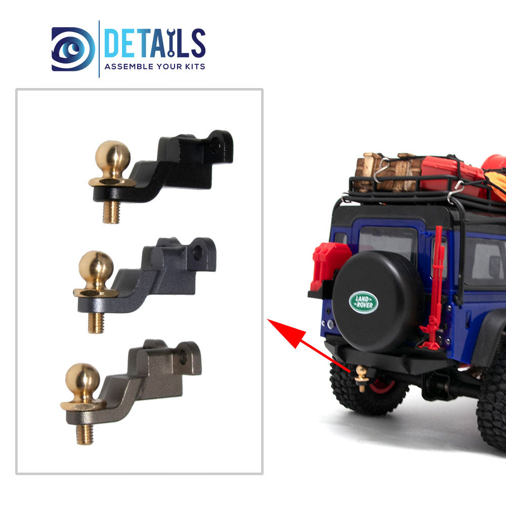Aluminum Trailer Hook for TRX4M 1/18 Car