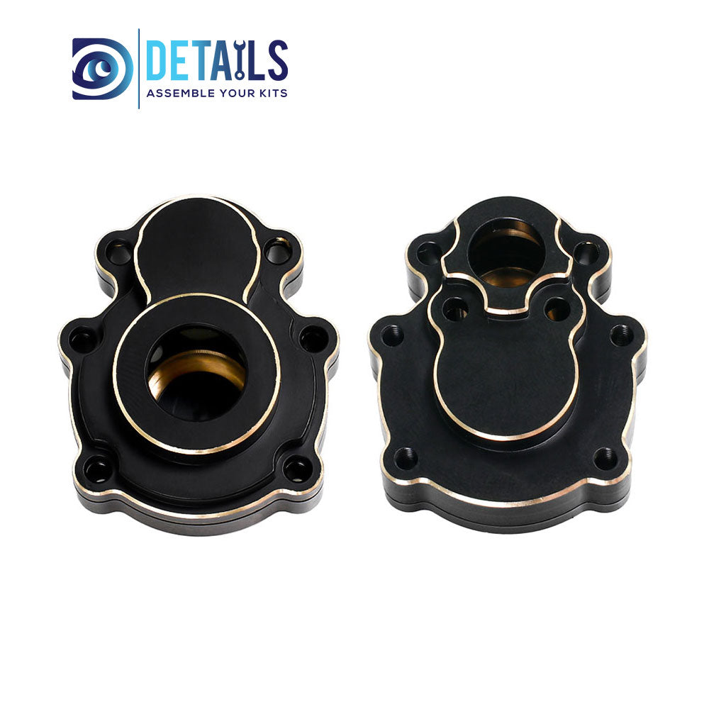 Brass Rear Axle Knuckle Portal Cover Weight for FMS 1/10 FCX10 K5 RC cars