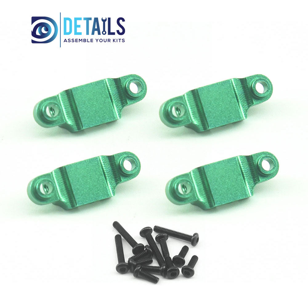 Aluminum Lower Shock Mount For Losi LMT MINI 1/18 4WD Solid Axle Monster ( Front and Rear)