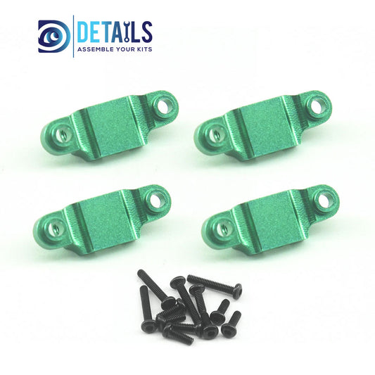 Aluminum Lower Shock Mount For Losi LMT MINI 1/18 4WD Solid Axle Monster ( Front and Rear)