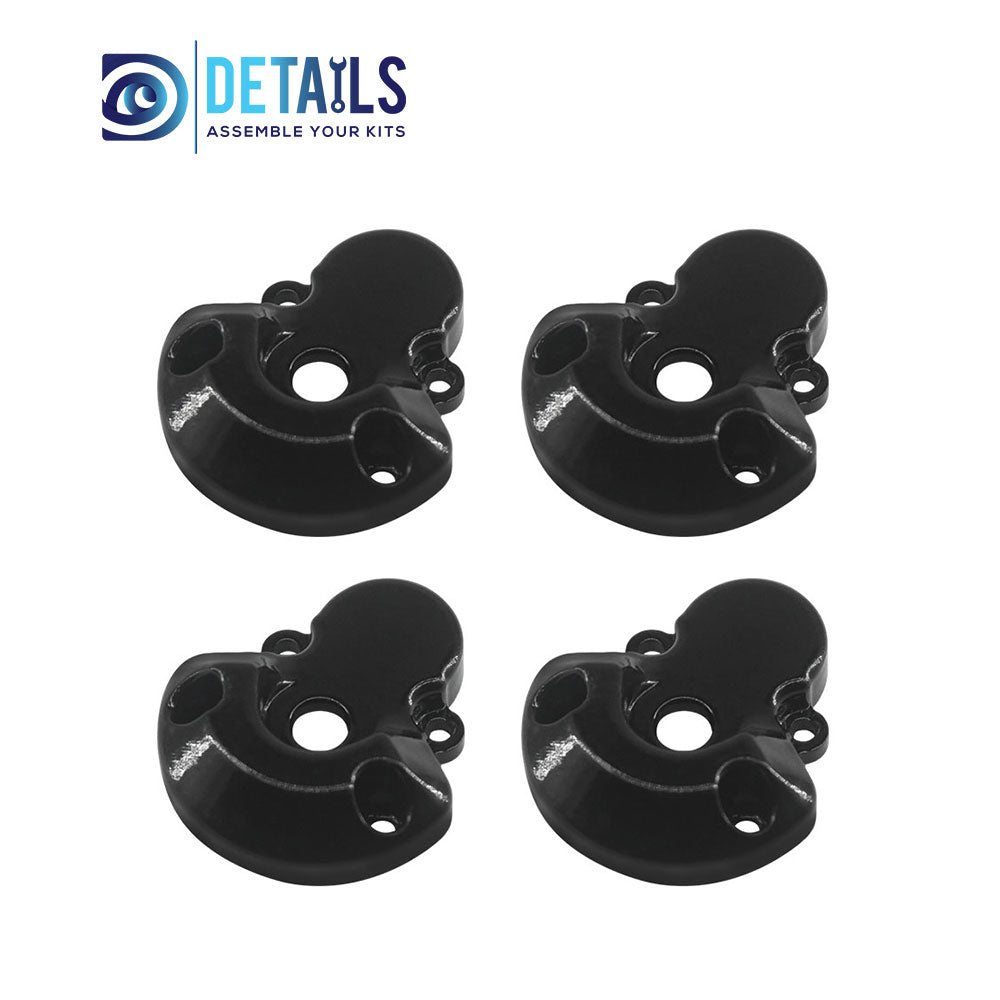 Brass Portal Axle Covers 4pcs/set for RedCat Ascent18 1/18 Car