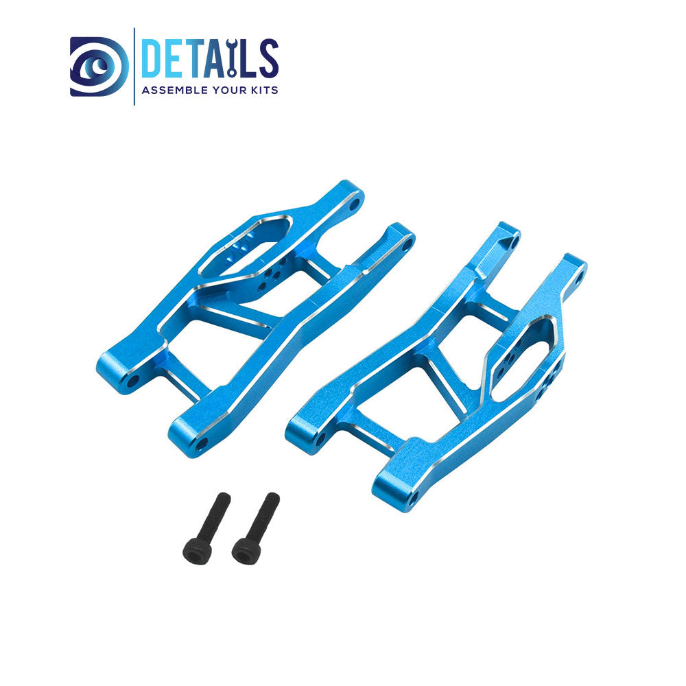 Hobby Details 7075 Aluminum Front Lower Arm Set For  For TRX MINI MAXX BL-2s 4WD Brushless Monster Truck 107154-1 Upgrade Parts