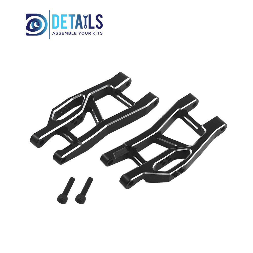 Hobby Details 7075 Aluminum Front Lower Arm Set For  For TRX MINI MAXX BL-2s 4WD Brushless Monster Truck 107154-1 Upgrade Parts