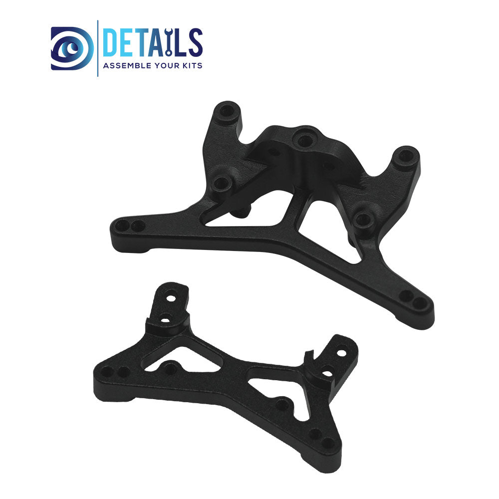 Aluminum Front Rear shock Mount For Losi 1/24 Micro-B Upgrade Parts 2pcs