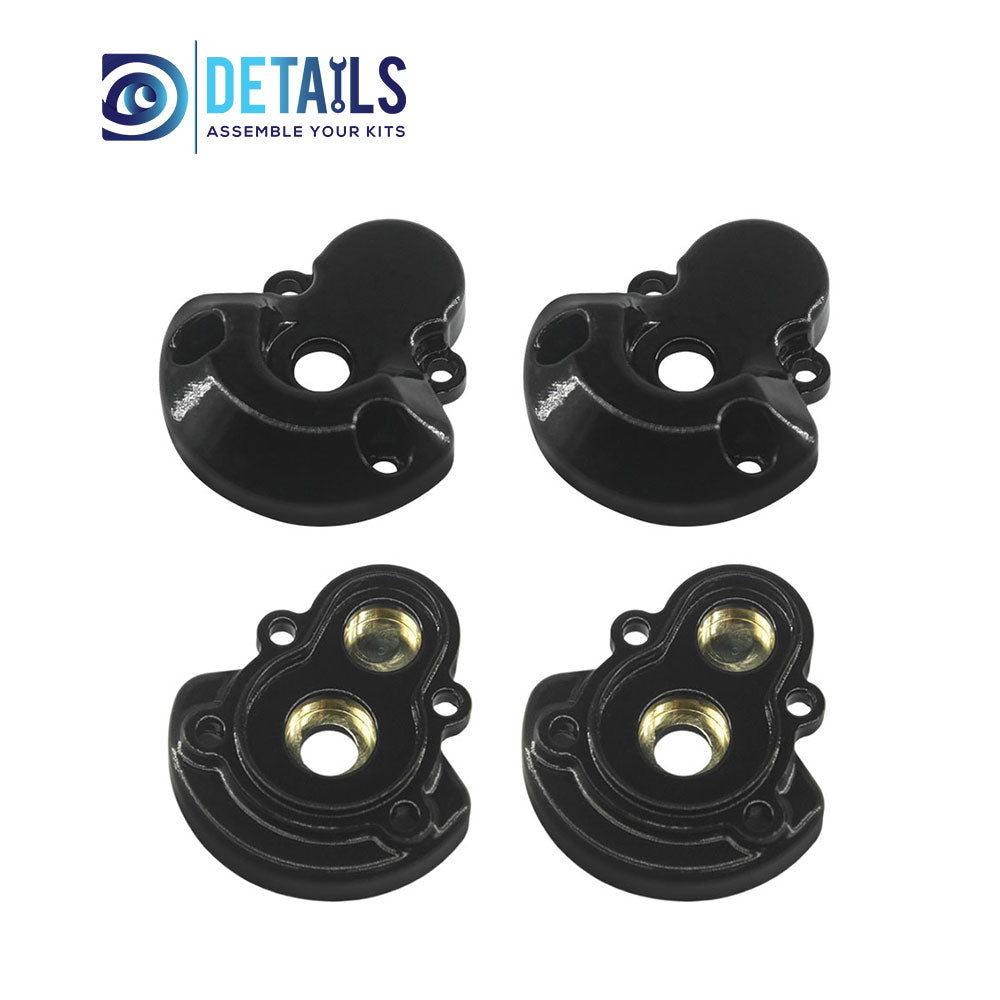 Brass Portal Axle Covers 4pcs/set for RedCat Ascent18 1/18 Car