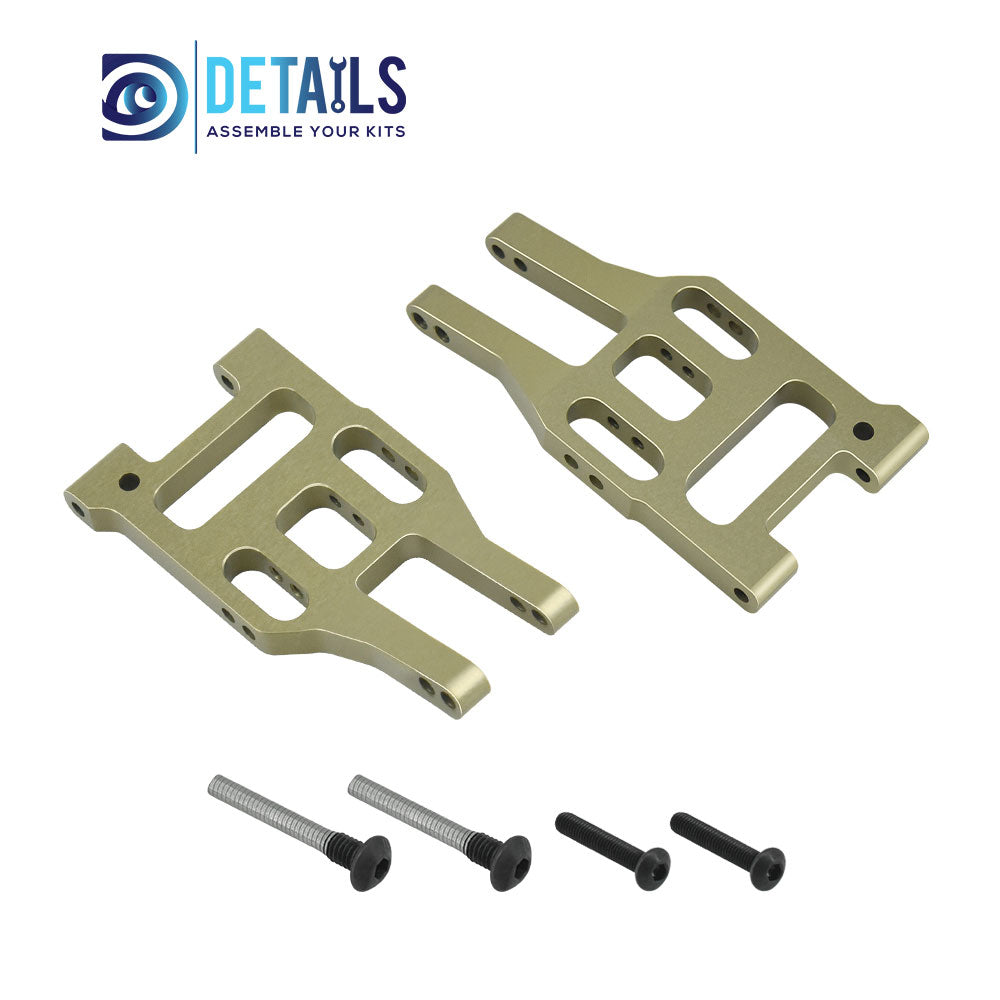 Hobby Details 7075 Aluminum hard oxidation Front/Rear Suspension Arms for Cen Racing 1/8 RC Car Upgrades Parts 2pcs/set