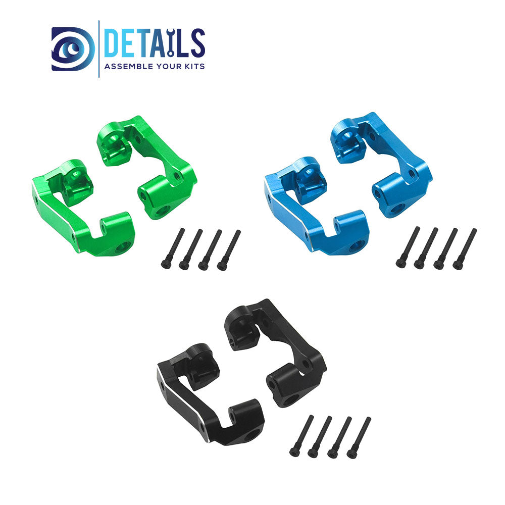 Hobby Details 7075 Aluminum Front C Hub/Knuckle Arm For  For TRX MINI MAXX BL-2s 4WD Brushless Monster Truck 107154-1 Upgrade Parts