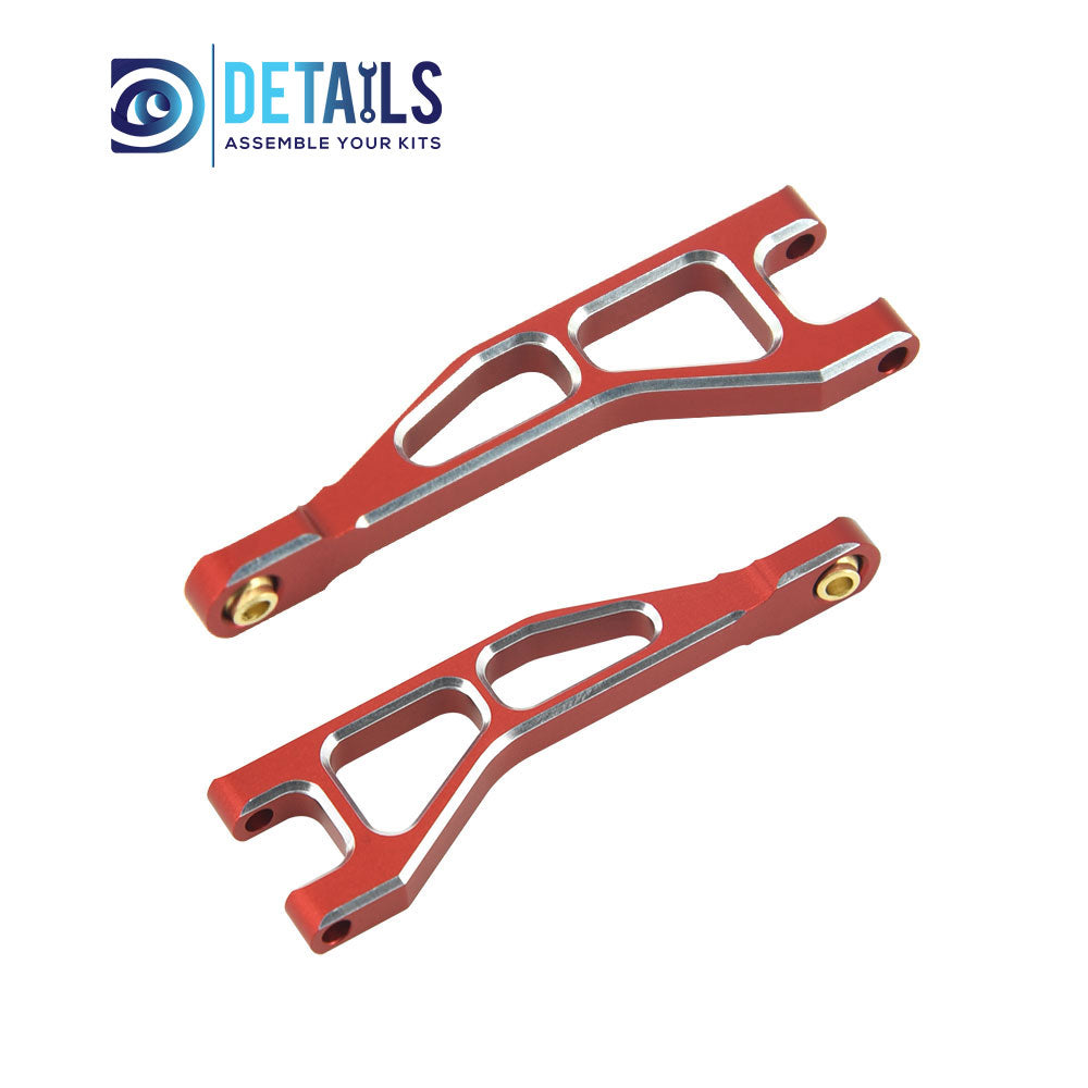 Aluminum Rear Upper Arm Set For ARRMA 1/18 GRANITE GROM Upgrade Parts 2pcs