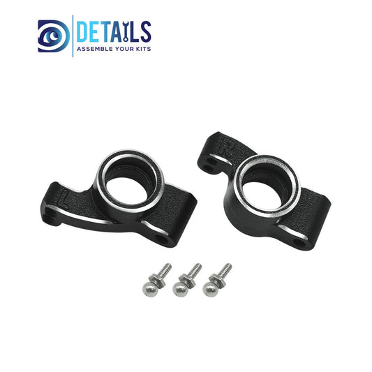 Aluminum Rear Hub/Knuckle Arm For Losi 1/24 Micro-B Upgrade Parts 2pcs