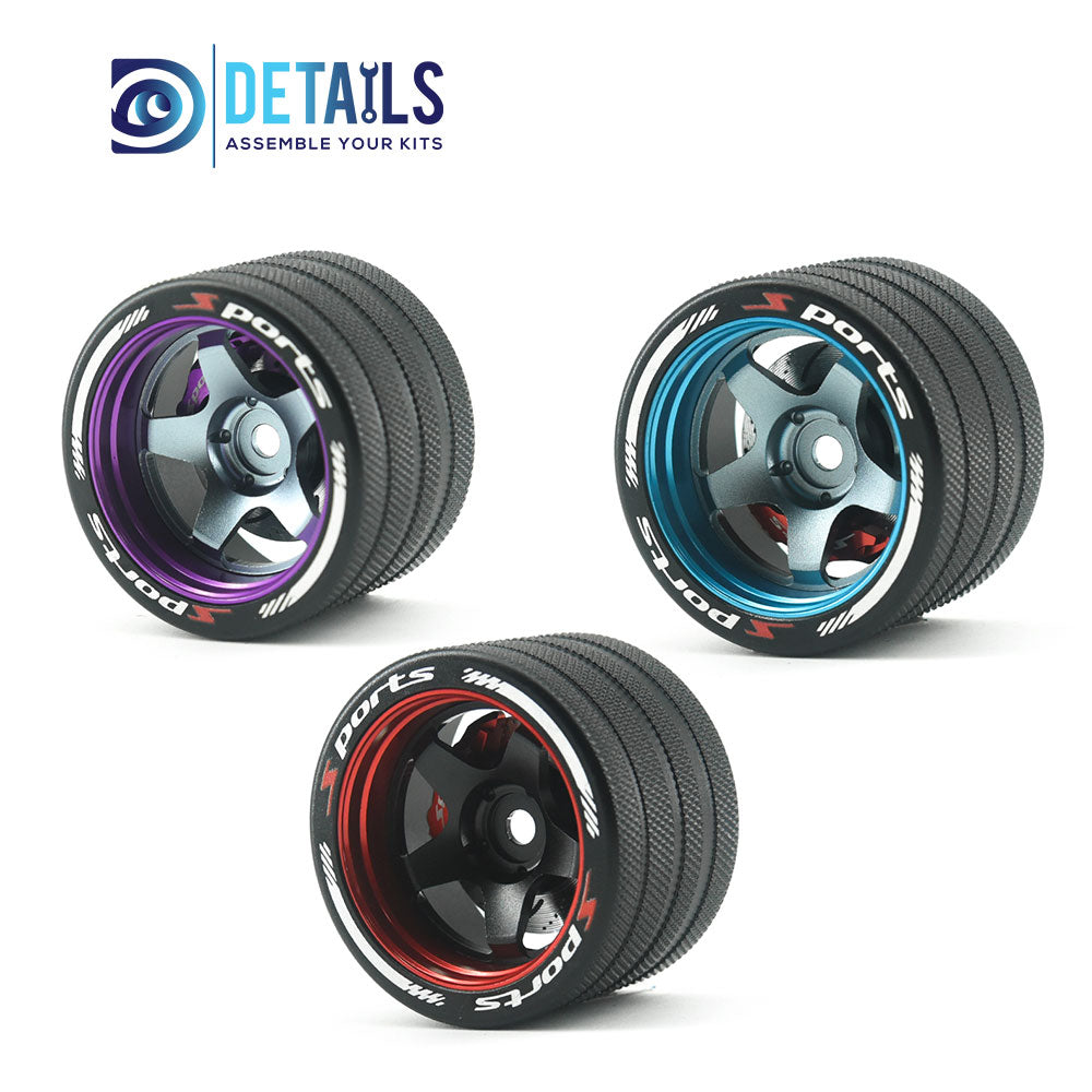 DTEL01038 Aluminum RC Transmitter Steering Handwheel for Sanwa/ Futaba/NB4/ 7PX/X9