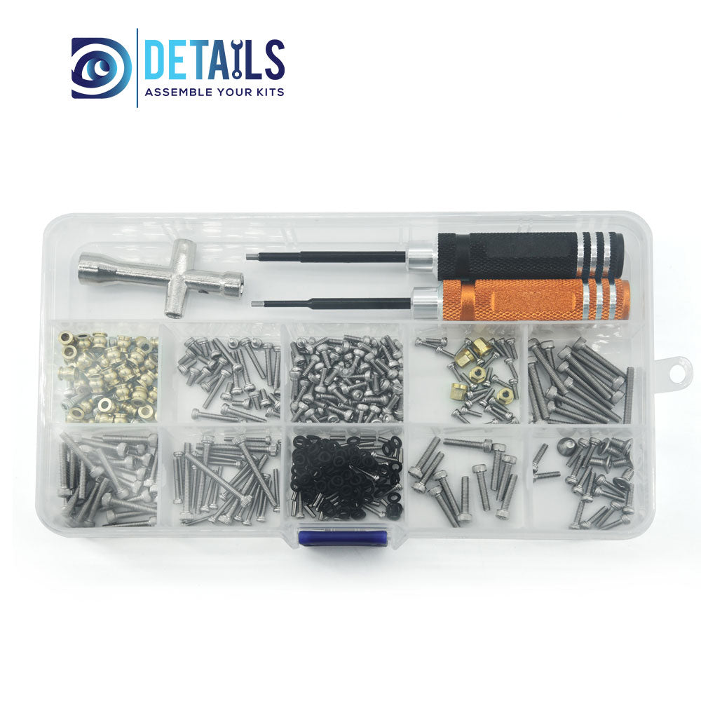 Screw Box Set &nbsp;for TRX-4M 1/18 Car 289pcs