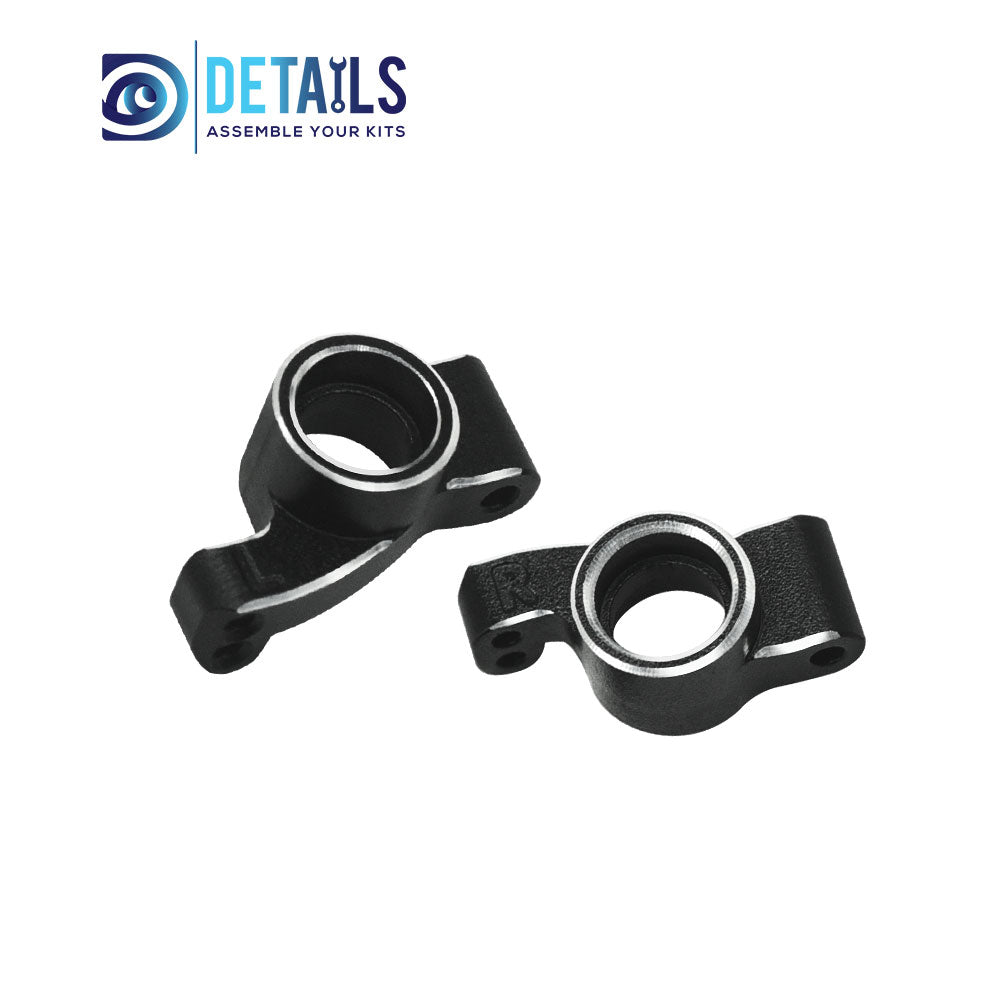 Aluminum Rear Hub/Knuckle Arm For Losi 1/24 Micro-B Upgrade Parts 2pcs