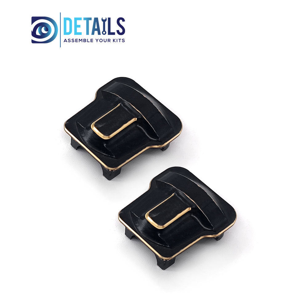 Brass Axle Differential Covers for TRX-4M 1/18 Car 2pcs/set