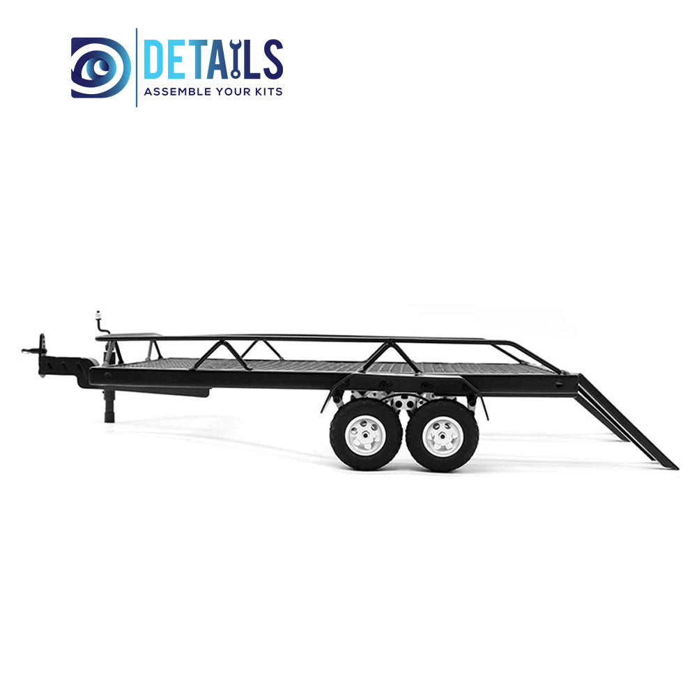 Hobby Details Aluminum Mini Trailer for 1/18 cars 34x19x7cm