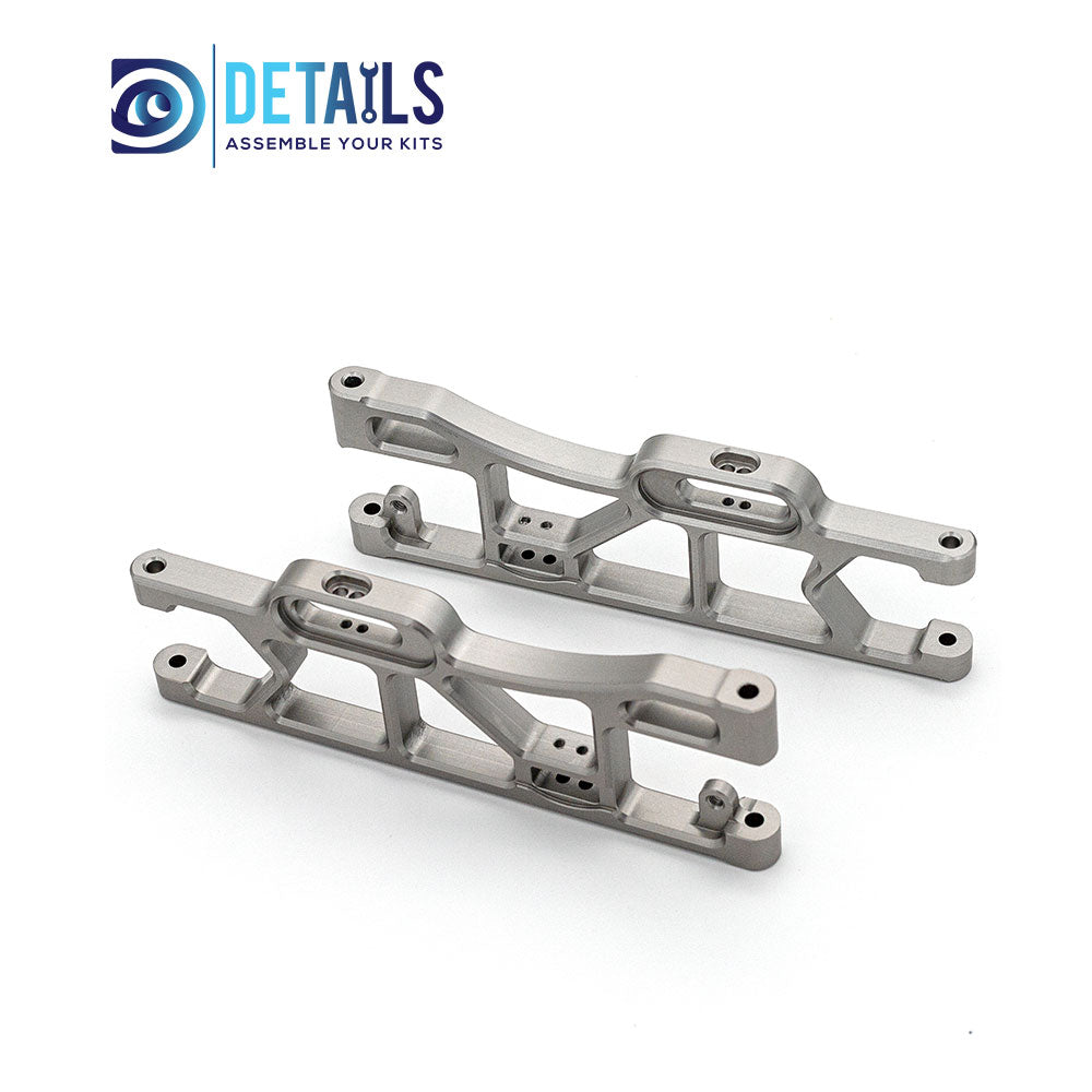 Aluminum Rear Lower Suspension Arms for Team Corally Kronos XP 6S XTR 1/8 RC Car Upgrades Parts
