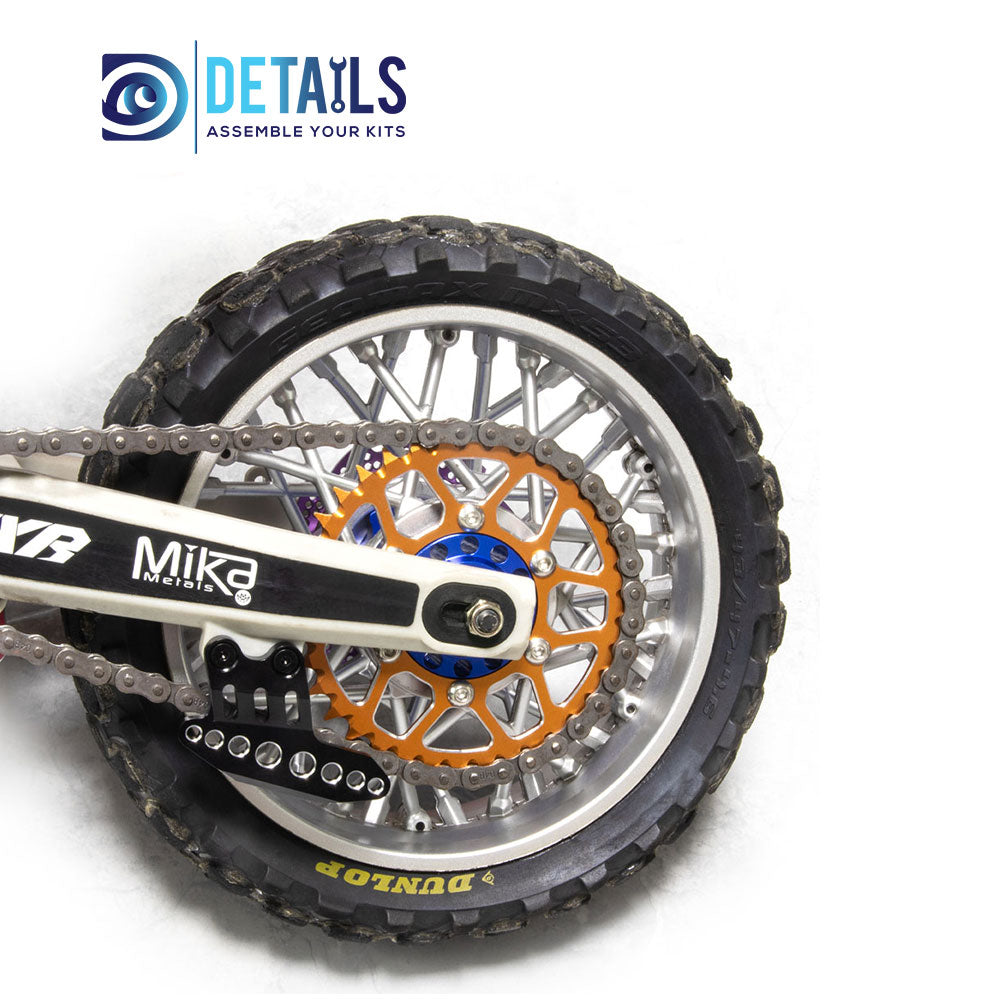 7075 Aluminum &nbsp;Rear Brake Rotor Brake Disc for LOSI 1/4 Promoto MX Motorcycle