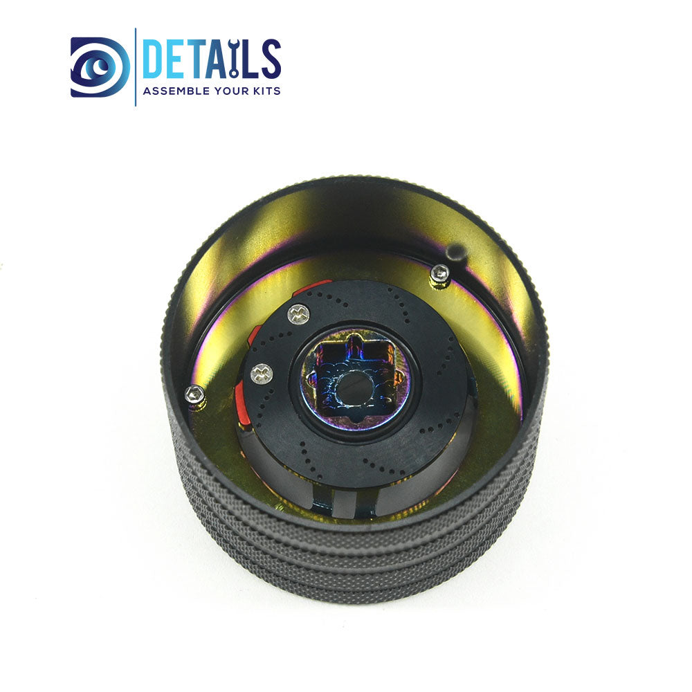 DTEL01044 Aluminum RC Transmitter Steering Handwheel for Sanwa/ Futaba/NB4/ 7PX/X9 Colorful