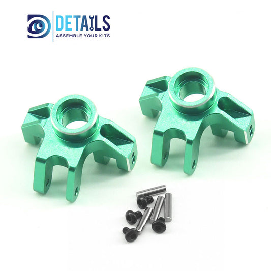Aluminum Front Steering Knuckles Set For Losi LMT MINI 1/18 4WD Solid Axle Monster