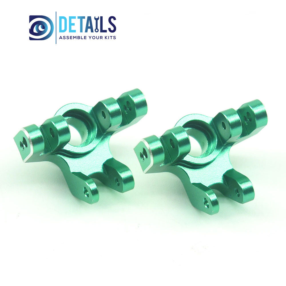 Aluminum Front Steering Knuckles Set For Losi LMT MINI 1/18 4WD Solid Axle Monster