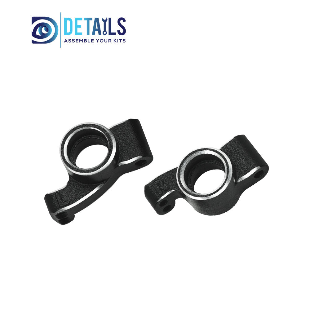 Aluminum Rear Hub/Knuckle Arm For Losi 1/24 Micro-B Upgrade Parts 2pcs