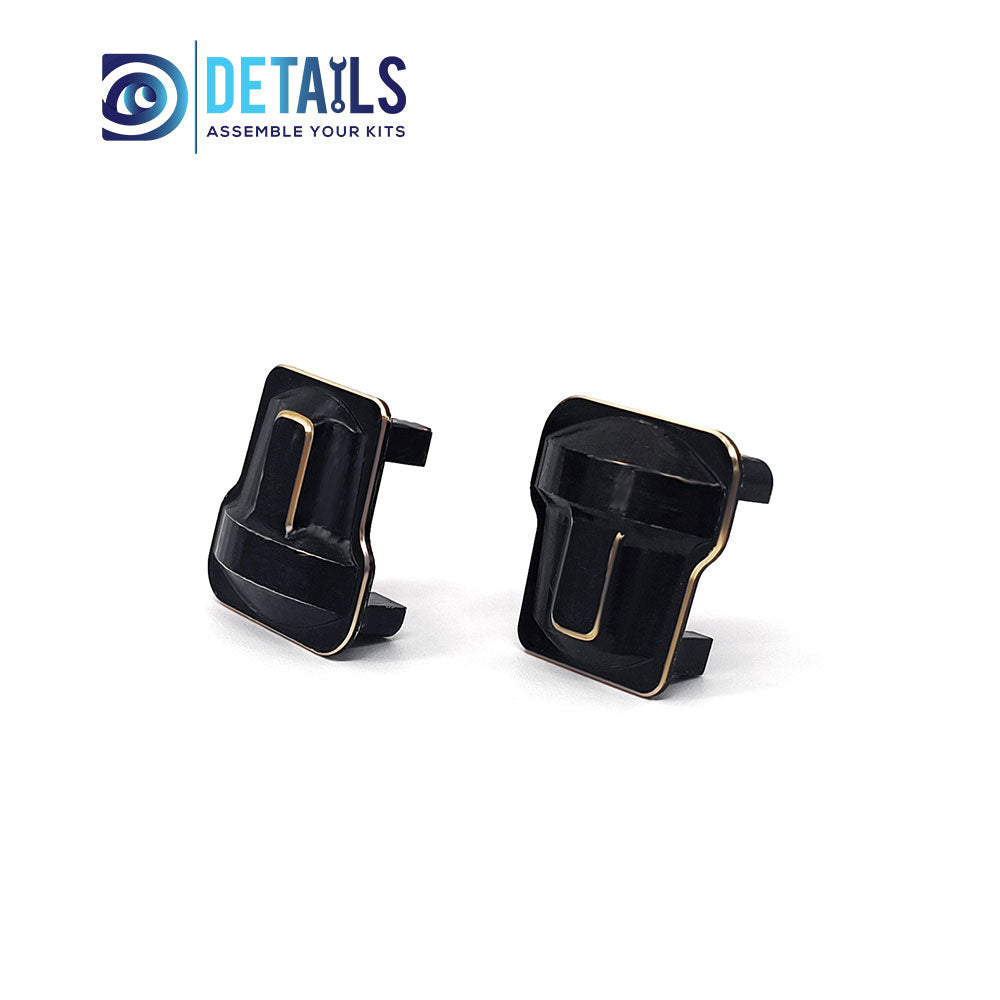 Brass Axle Differential Covers for TRX-4M 1/18 Car 2pcs/set