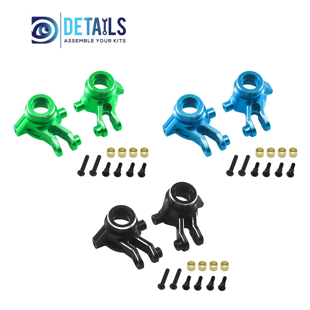 Hobby Details 7075 Aluminum Front Hub/Knuckle Arm For  For TRX MINI MAXX BL-2s 4WD Brushless Monster Truck 107154-1 Upgrade Parts