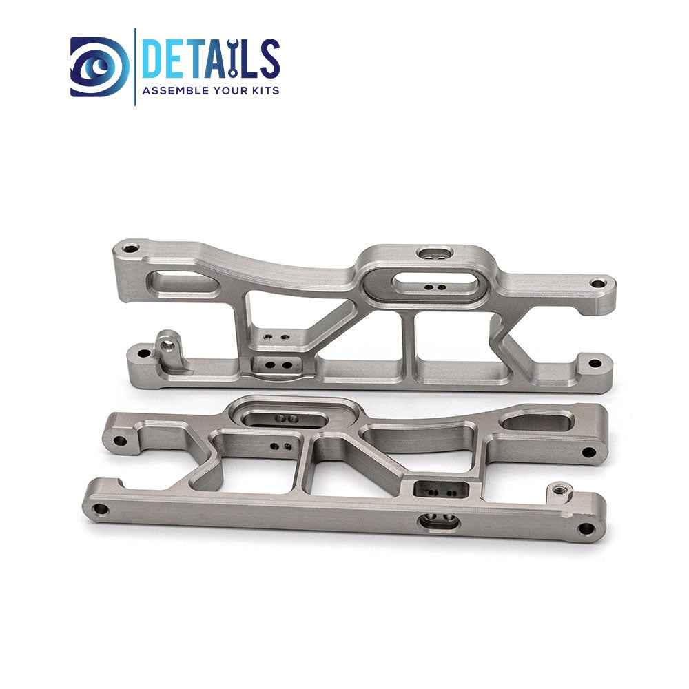 Aluminum Rear Lower Suspension Arms for Team Corally Kronos XP 6S XTR 1/8 RC Car Upgrades Parts