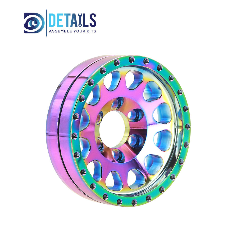1.9" Aluminum Beadlock Crawler Wheels Dazzling colour 4pcs/set