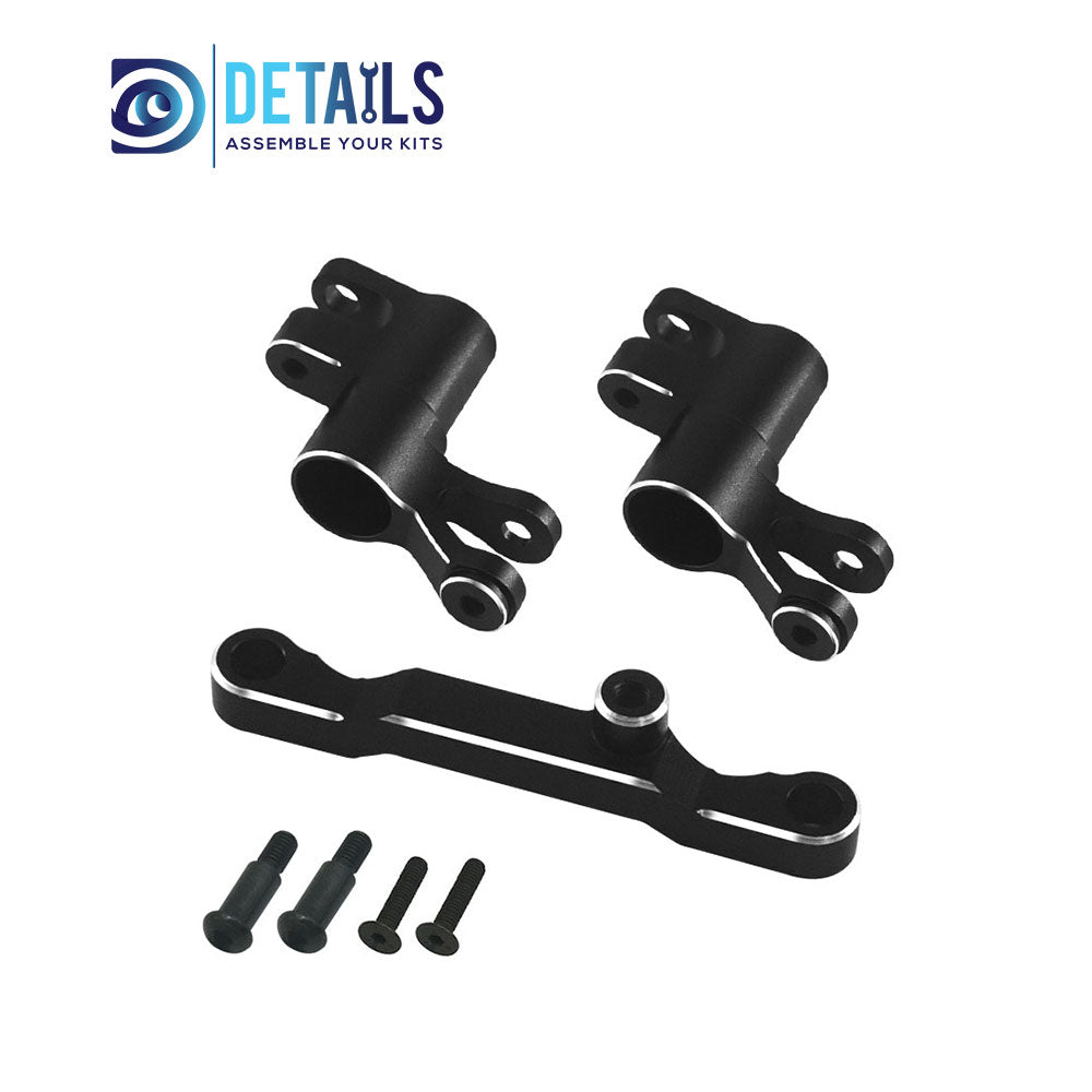Hobby Details 7075 Aluminum Steering Set For  For TRX MINI MAXX BL-2s 4WD Brushless Monster Truck 107154-1 Upgrade Parts