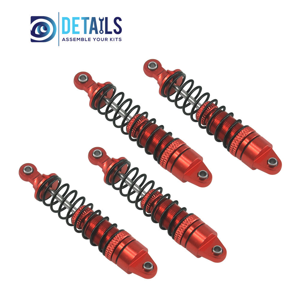 Hobby Details Aluminum Front&Rear Shocks Set For ARRMA 1/18 MOJAVE GRANITE GROM Upgrade Parts