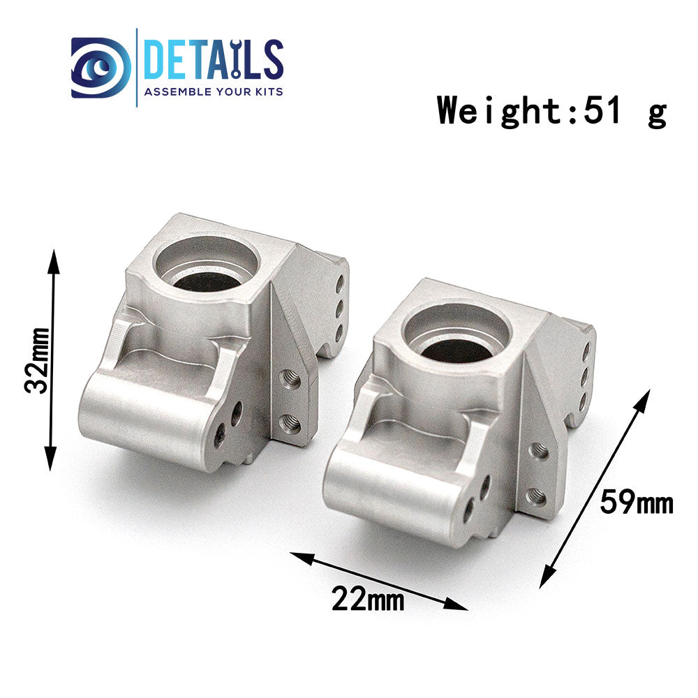 Aluminum Rear Upright Rear Hub Carrier for Team Corally Kronos XP 6S XTR 1/8 RC Car Upgrades Parts