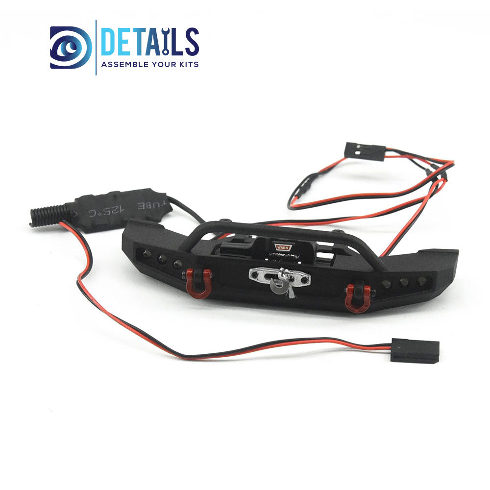 3D printing Front Bumper with Winch and Remote Controller for TRX4M 1/18 Ford Bronco