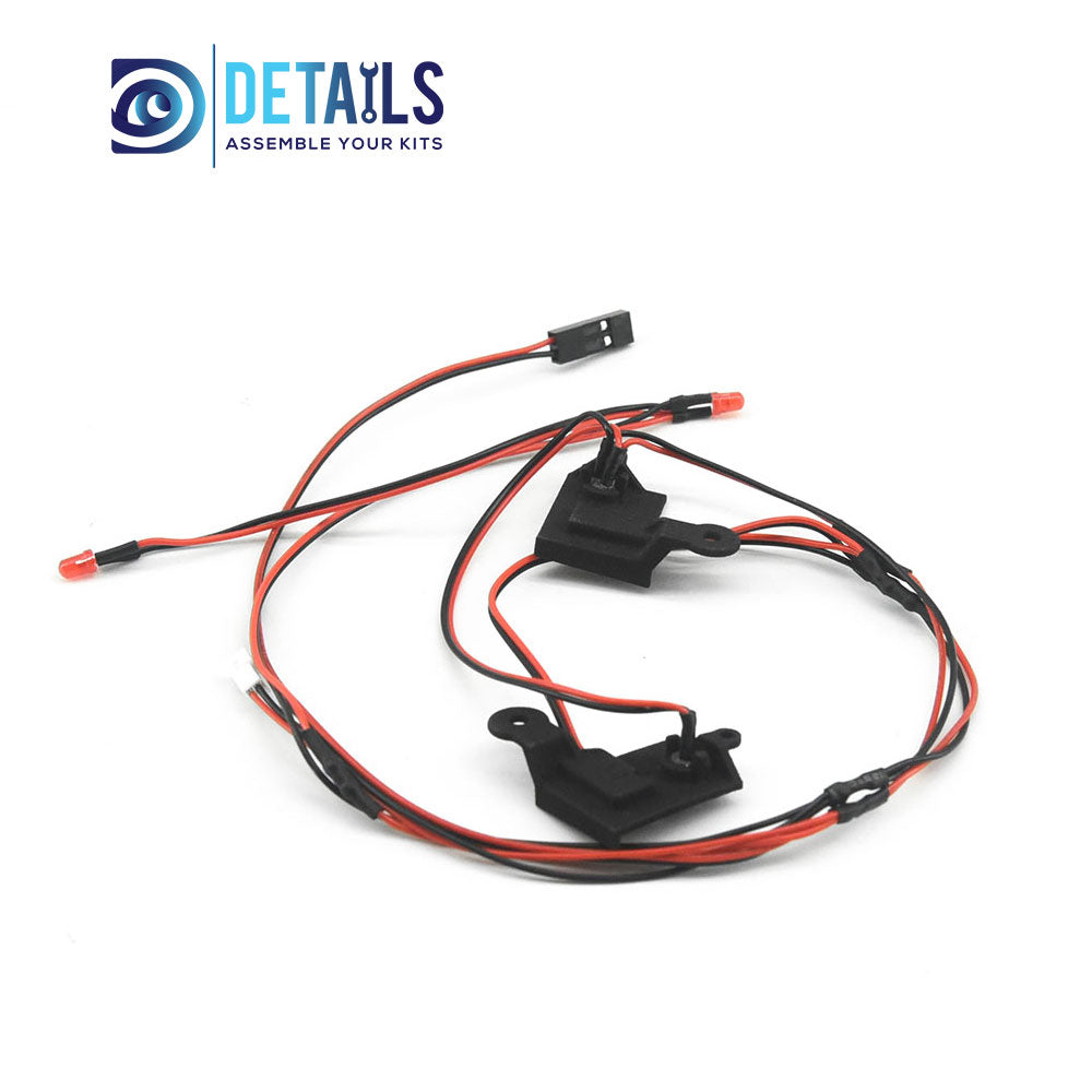 Hobby Details Front Rear Tail LED Light Set for TRX4M 1/18 Ford F150