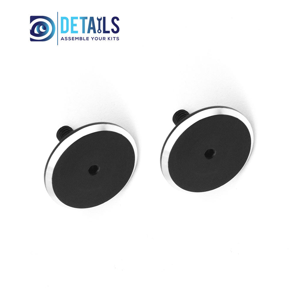 7075 Aluminum Wing washer screw M3 2pcs