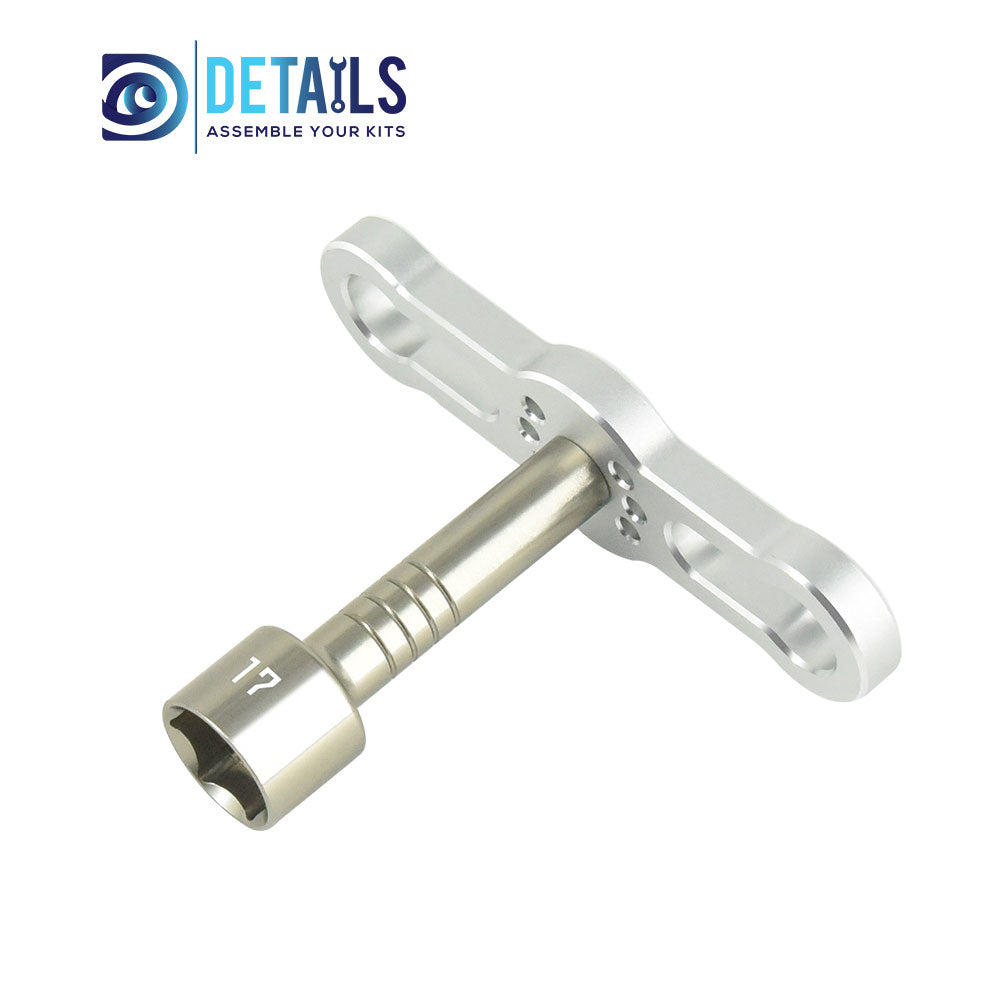 Aluminium Hex Nuts Wrench  17MM