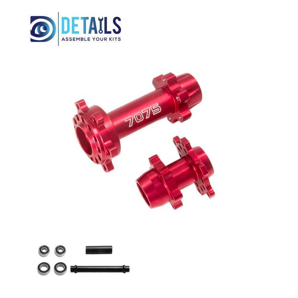 7075 Aluminum Front Rear WheelAxle Shaft for LOSI 1/4 Promoto MX Motorcycle