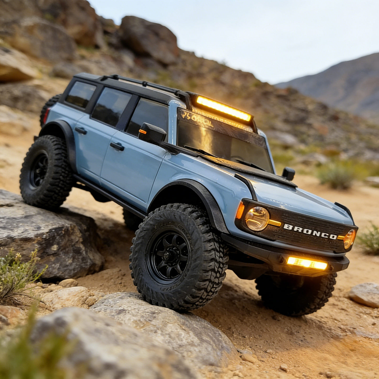 Hobby Details 1PC RC CarBumper Light for SCX30 Bronco