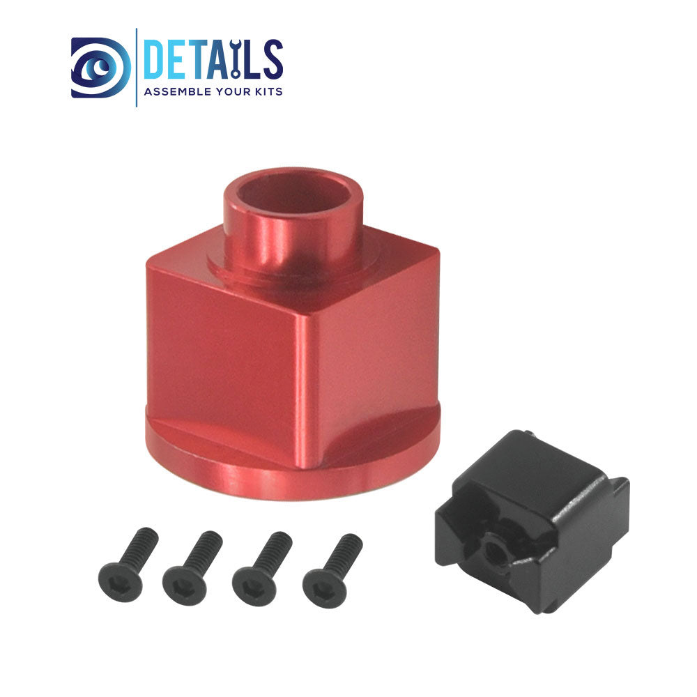 Hobby Details Aluminum Differential Housing forARRMA 1/18 MOJAVE GRANITE GROM Upgrade Parts