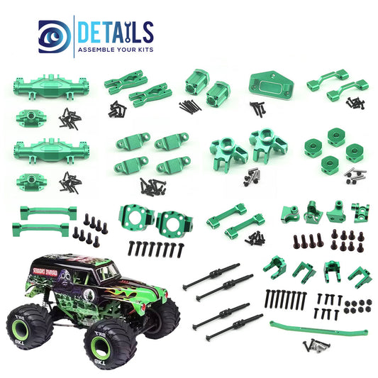 Aluminum and steel set For Losi LMT MINI 1/18 4WD Solid Axle Monster