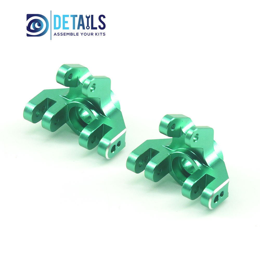 Aluminum Front Steering Knuckles Set For Losi LMT MINI 1/18 4WD Solid Axle Monster