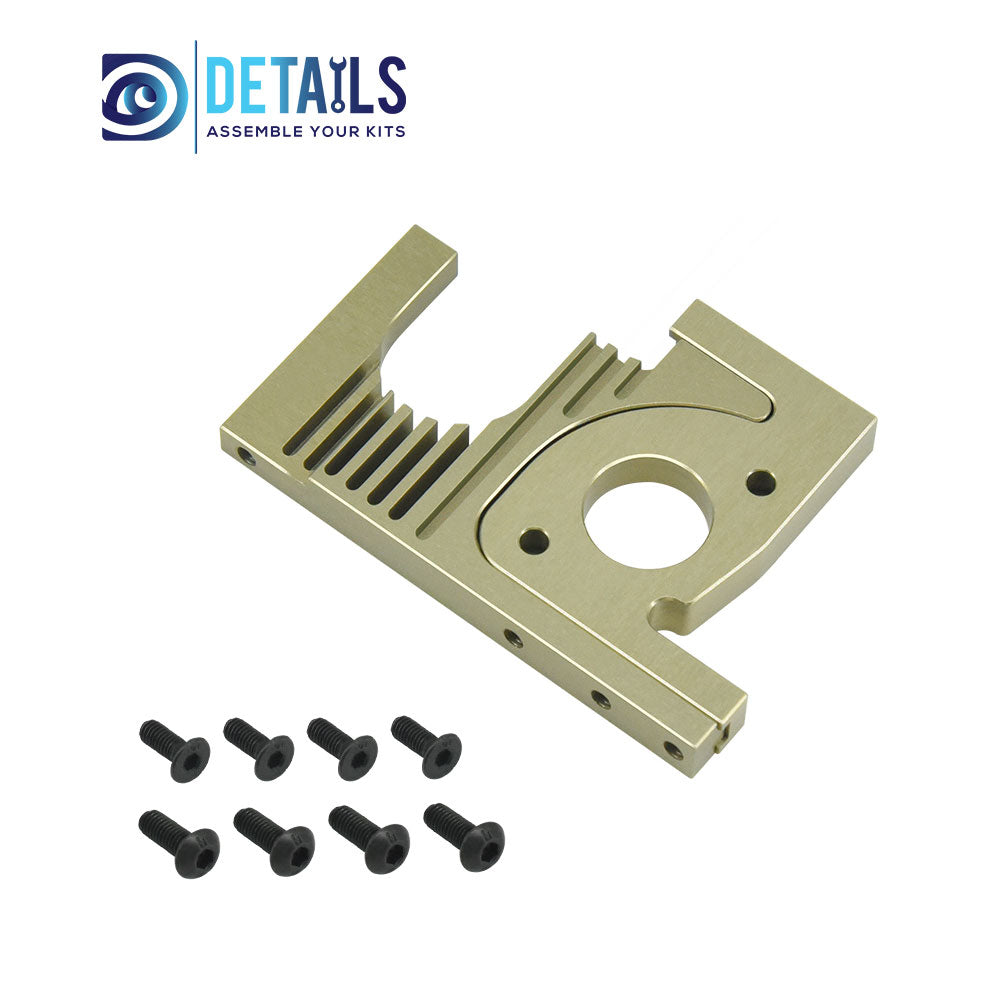 Hobby Details 7075 Aluminum hard oxidation Motor Disassemble Mount for Cen Racing 1/8 RC Car Upgrades Parts 2pcs/set