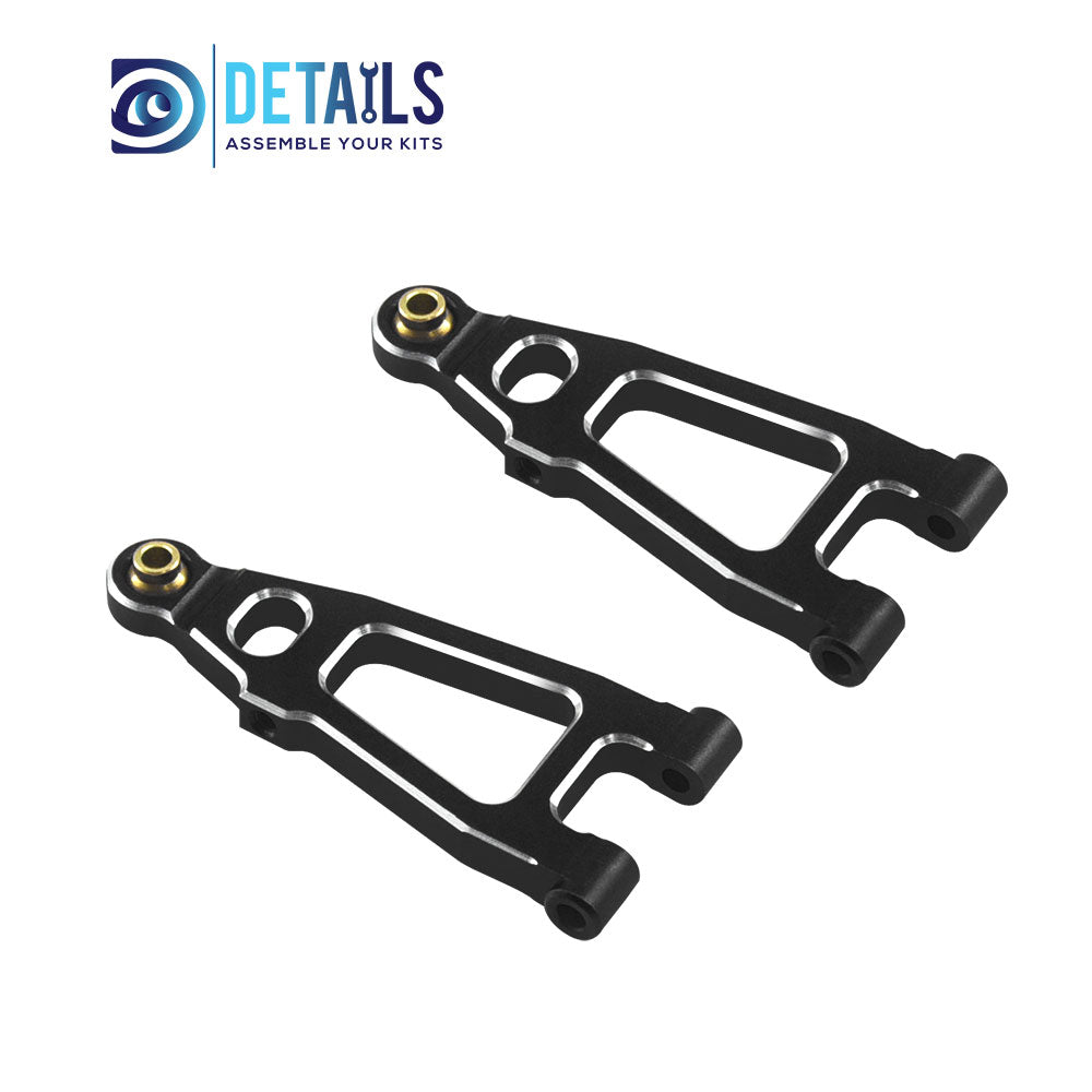 Aluminum Front Lower Arm Set For ARRMA 1/18 MOJAVE Upgrade Parts 2pcs