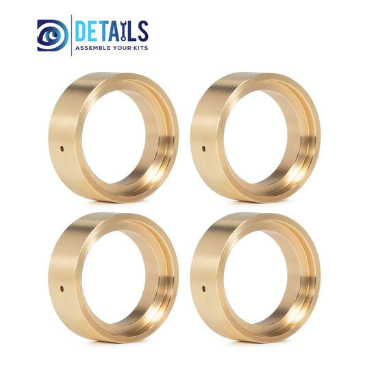 1.3Inch Brass Rings Wheels 4pcs/set Fit for Stock 9781 TRX4M Tire