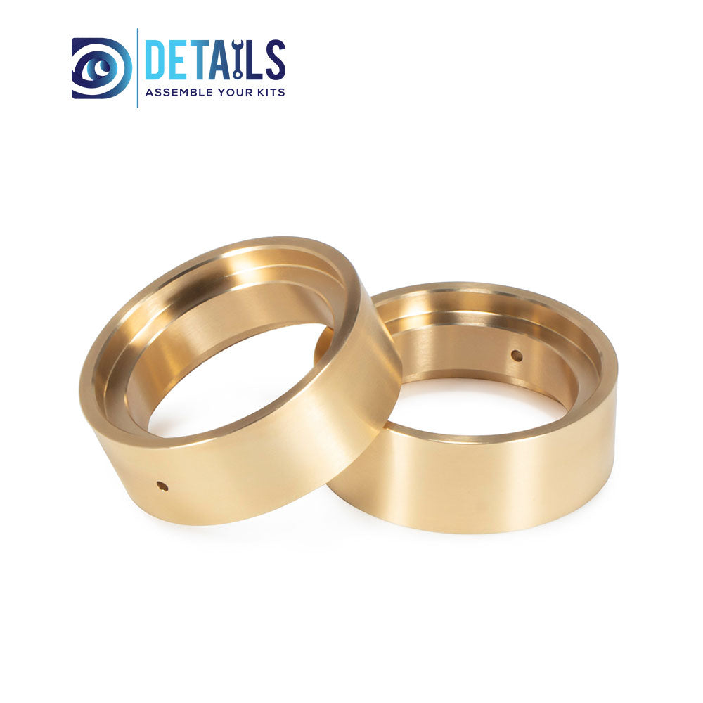 1.3Inch Brass Rings Wheels 4pcs/set Fit for Stock 9781 TRX4M Tire