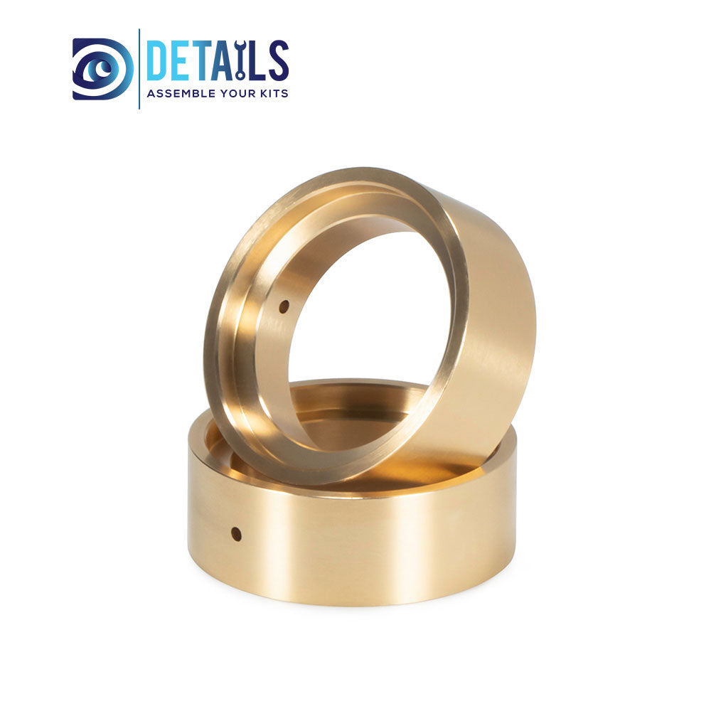 1.3Inch Brass Rings Wheels 4pcs/set Fit for Stock 9781 TRX4M Tire