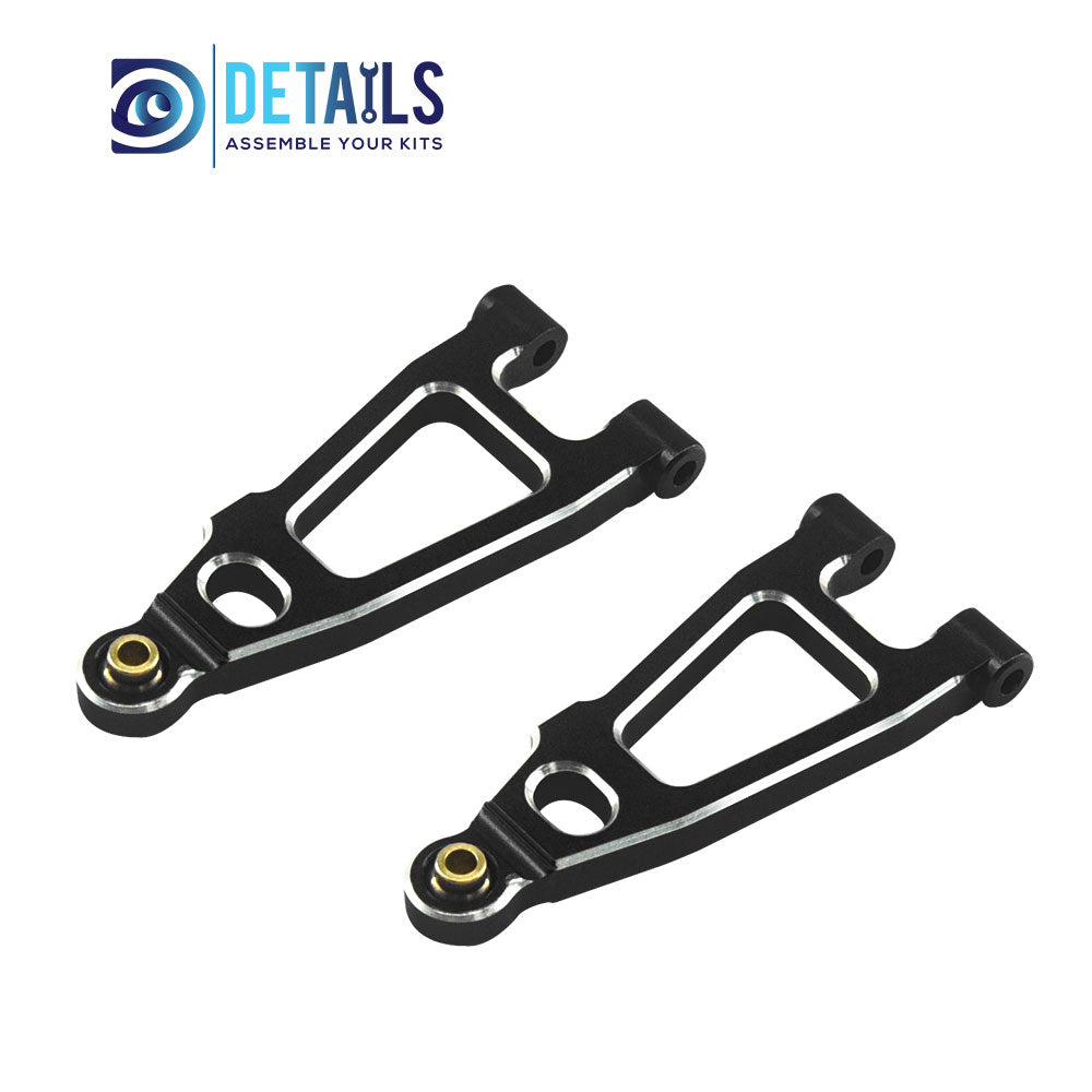 Aluminum Front Lower Arm Set For ARRMA 1/18 MOJAVE Upgrade Parts 2pcs