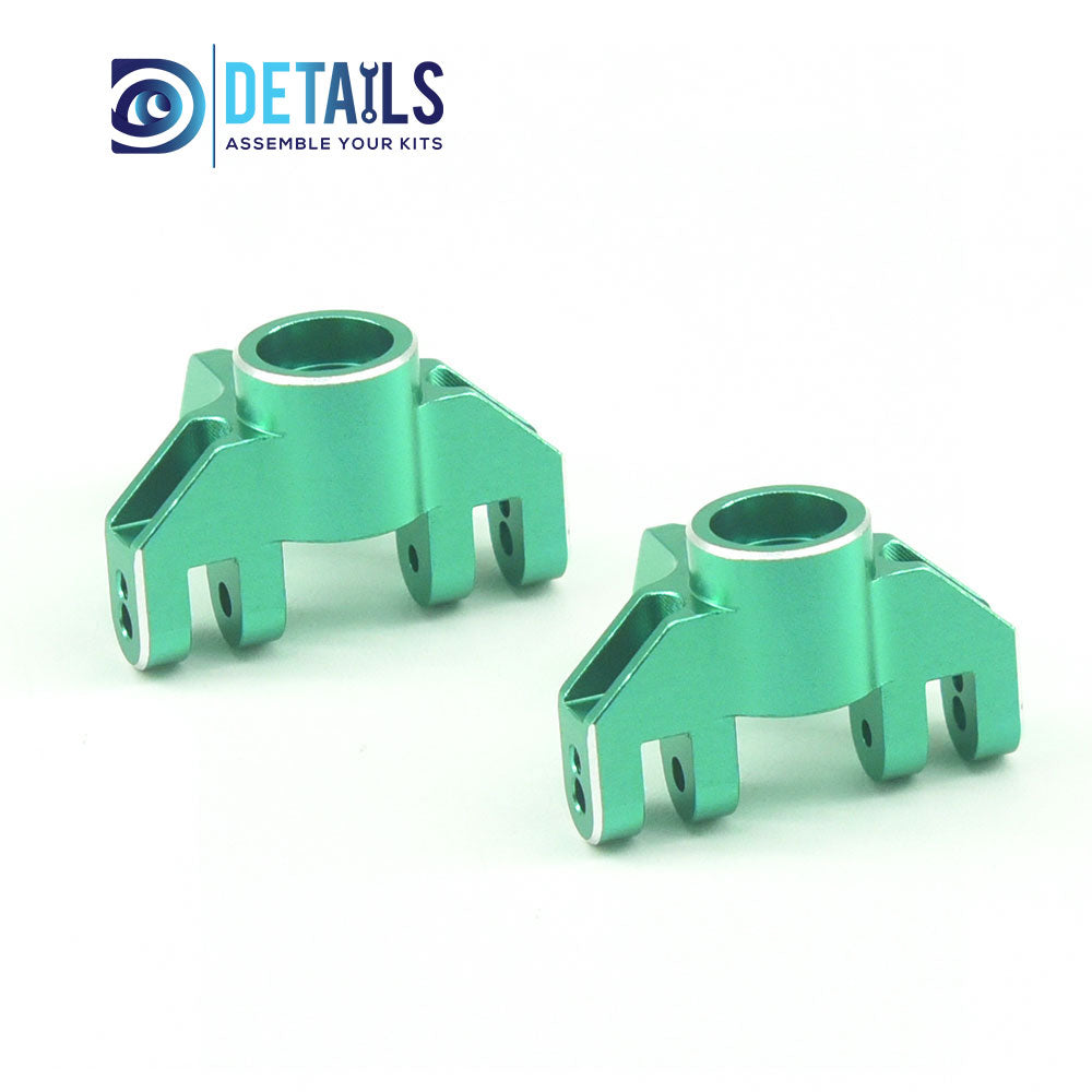 Aluminum Front Steering Knuckles Set For Losi LMT MINI 1/18 4WD Solid Axle Monster